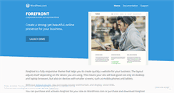Desktop Screenshot of forefronttheme.com